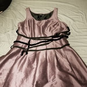 Beautiful Metallic Purple Dress